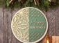 Snowflake Happy Holidays Sign on the wall