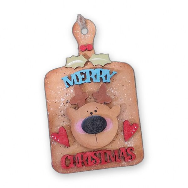 Merry Christmas Reindeer Ornament - GBH21295 Merry Christmas Reindeer Ornament - GBH21295