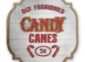 Old Fashioned Candy Cane Sign - GBH21380