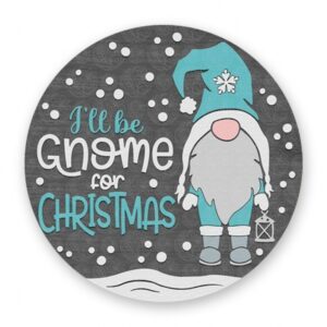 Gnome Christmas Sign - GBH25170