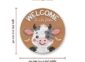 Welcome to our Farm Cute Cow and Dragonfly Sign Size Guide