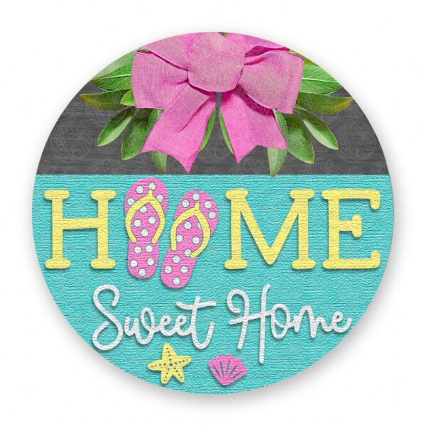 Flip Flops Summer Welcome Sign Flip Flops Summer Welcome Sign