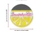 Hello Sunshine Lemon Door Sign Size Guide