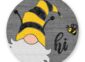 Gnome and Bee Hi Sign