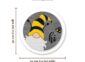 Gnome and Bee Hi Sign Size Guide