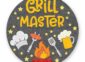 Grill Master BBQ Beer Hotdog Sign