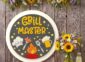 Grill Master BBQ Beer Hotdog Sign on the wall